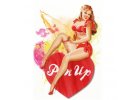 Retro pohledy pin-up girls